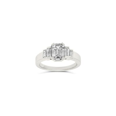 Bague Vaneste Vendome en or blanc et diamants