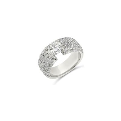 Bague Vaneste en or blanc et diamants