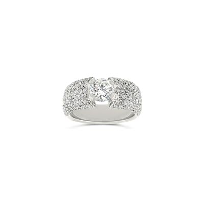 Bague Vaneste en or blanc et diamants