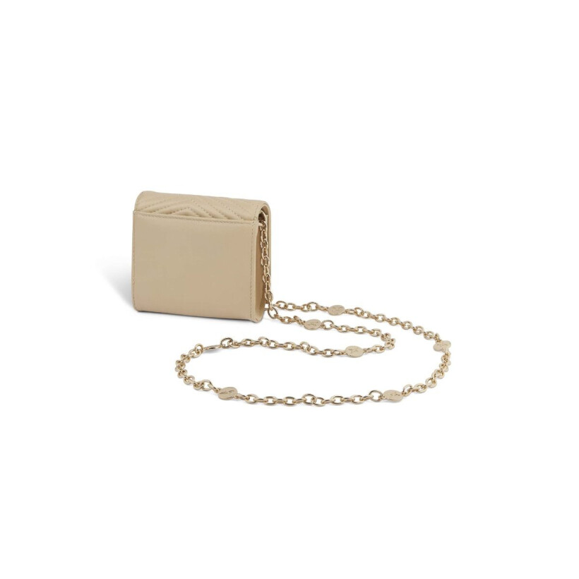 Sac micro Mauboussin Une Femme dans la Ville, beige