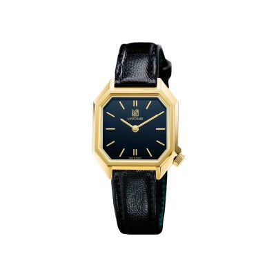 Montre March LA.B Milady Mansart Electrique - Supreme  - Chevreau Noir