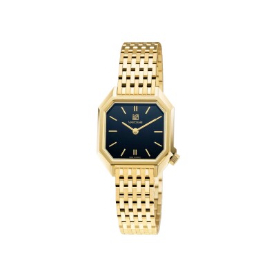 Montre March LA.B Milady Mansart Electrique - Supreme - Acier poli-brossé 9 maillons dorés