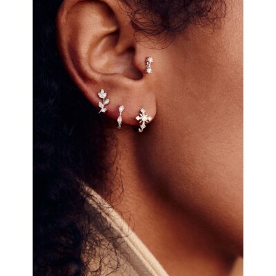 Boucles d'oreilles Stone Paris Yasmine en or jaune et diamants