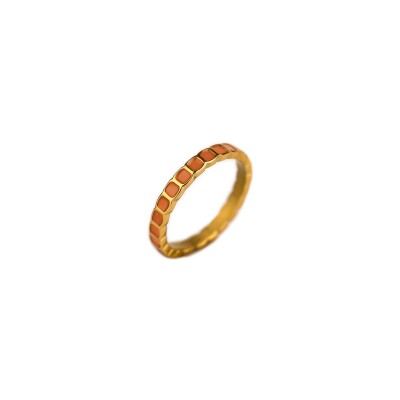 Bague Simone à Bordeaux Mon Rêve Corail en acier inoxydable