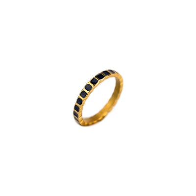 Bague Simone à Bordeaux Mon Rêve Encre en acier inoxydable