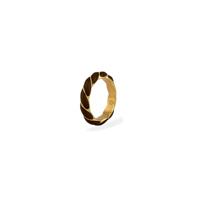 Bague Simone à Bordeaux Mon Souffle Poulain en acier inoxydable