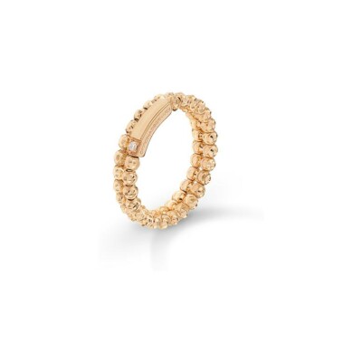 Bague Officina Bernardi Moon en or jaune et diamant