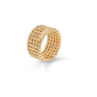 Bague Officina Bernardi Moon en or jaune et diamant