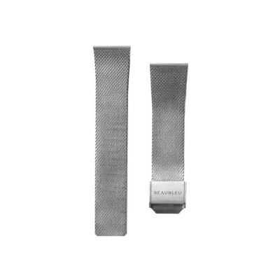 BeauBleu braided steel watch strap 18x16mm