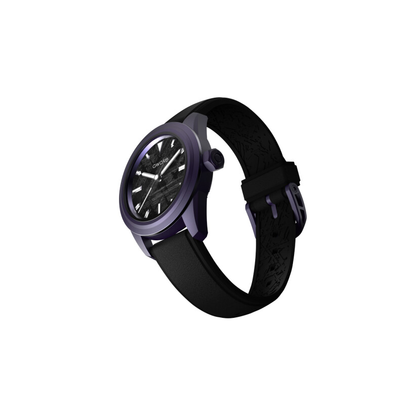 Awake Time Travelers - Purple 40mm watch