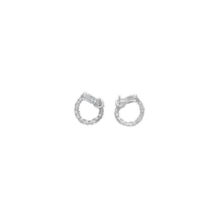 Boucles d'oreilles Marco Valente en or blanc et diamants