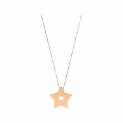 Collier GINETTE NY MILKY WAY en or rose