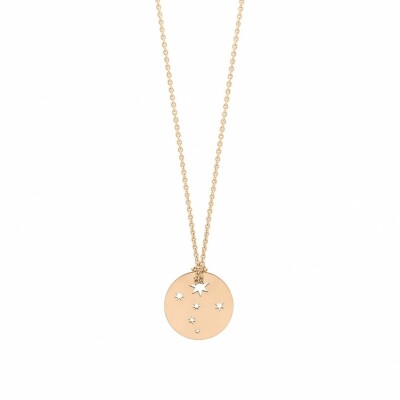 Collier GINETTE NY MINIS ON CHAIN en or rose 