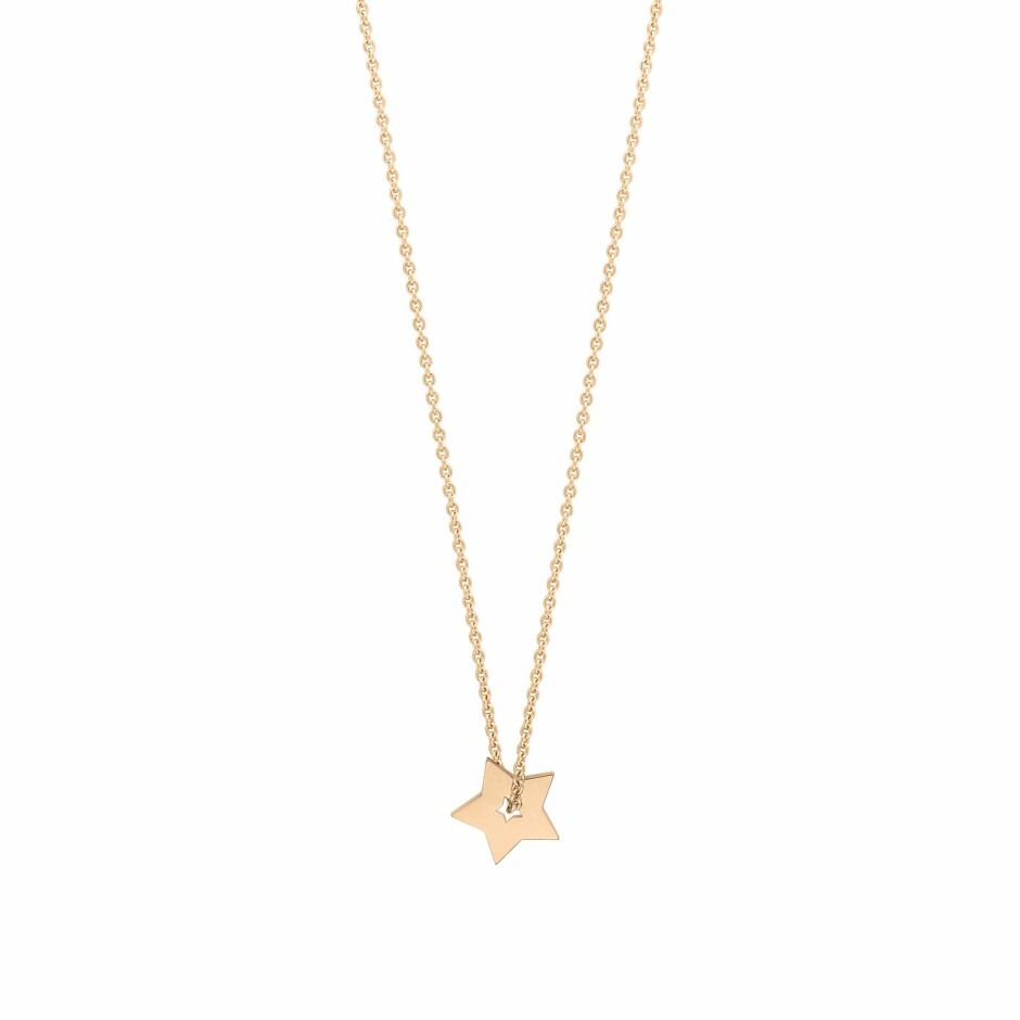 Collier GINETTE NY MINIS ON CHAIN en or rose