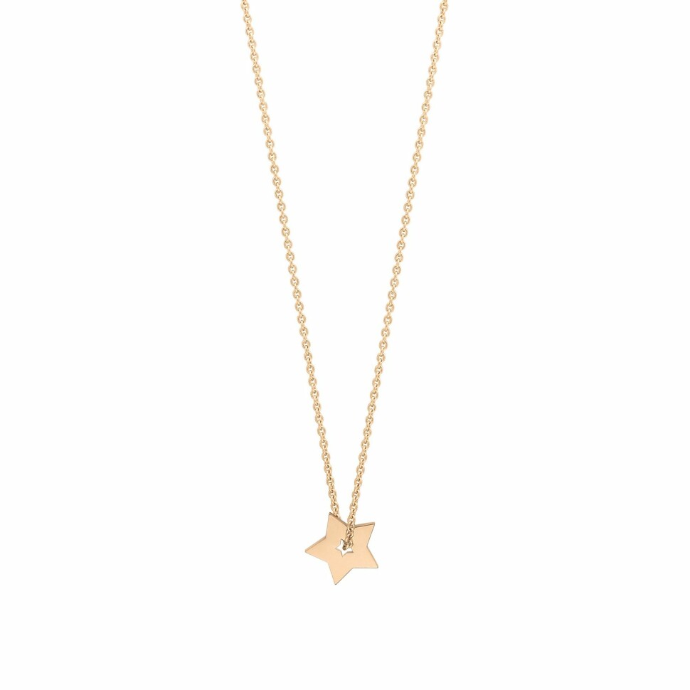 Collier GINETTE NY MINIS ON CHAIN en or rose