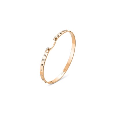 Bracelet Bangle Nouvel Héritage Mood Brunch in NY en or rose et diamants