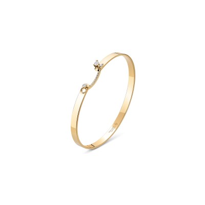 Bracelet Bangle Nouvel Héritage Mood Cocktail Time en or jaune et diamants