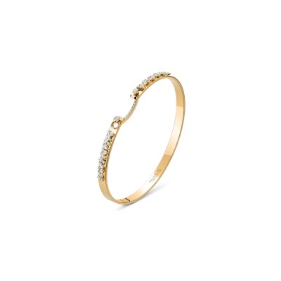 Bracelet Bangle Nouvel Héritage Mood Under the Stars en or jaune et diamants