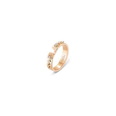 Bague Nouvel Héritage Mood Brunch in NY en or rose et diamants