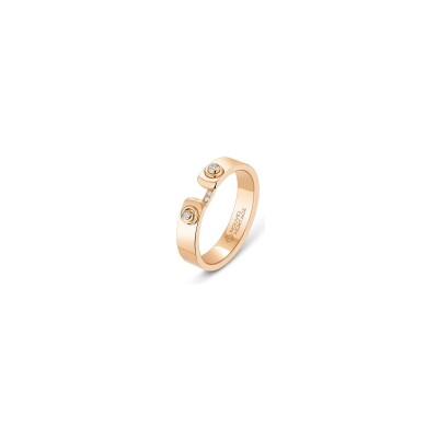 Bague Nouvel Héritage Mood Business Meet. en or rose et diamants