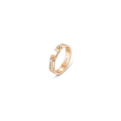 Bague Nouvel Héritage Mood Tuxedo en or rose et diamants