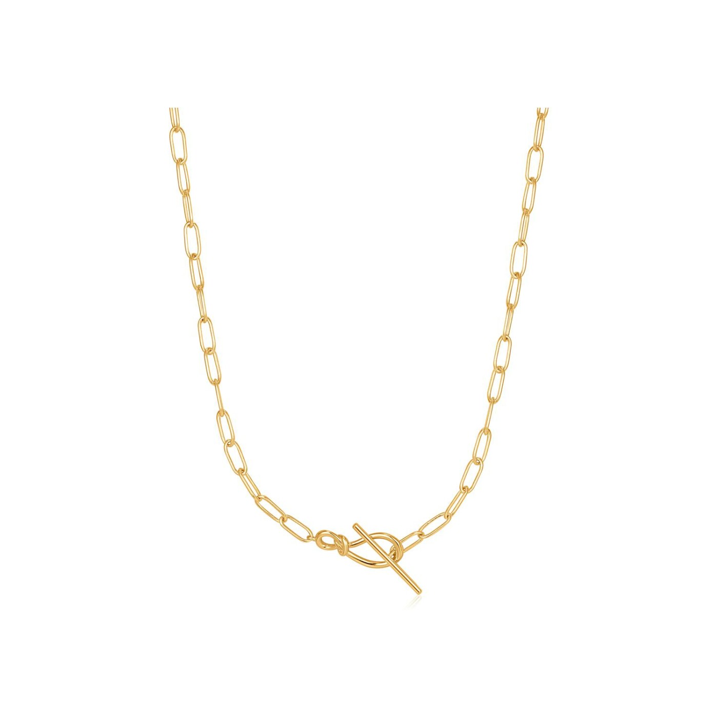 Collier Ania Haie Forget Me Knot en argent et plaqué or