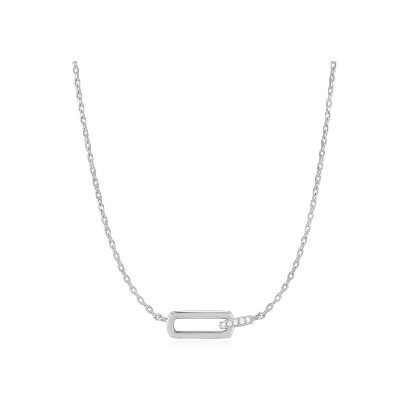 Collier Ania Haie Glam Rock en argent et rhodium