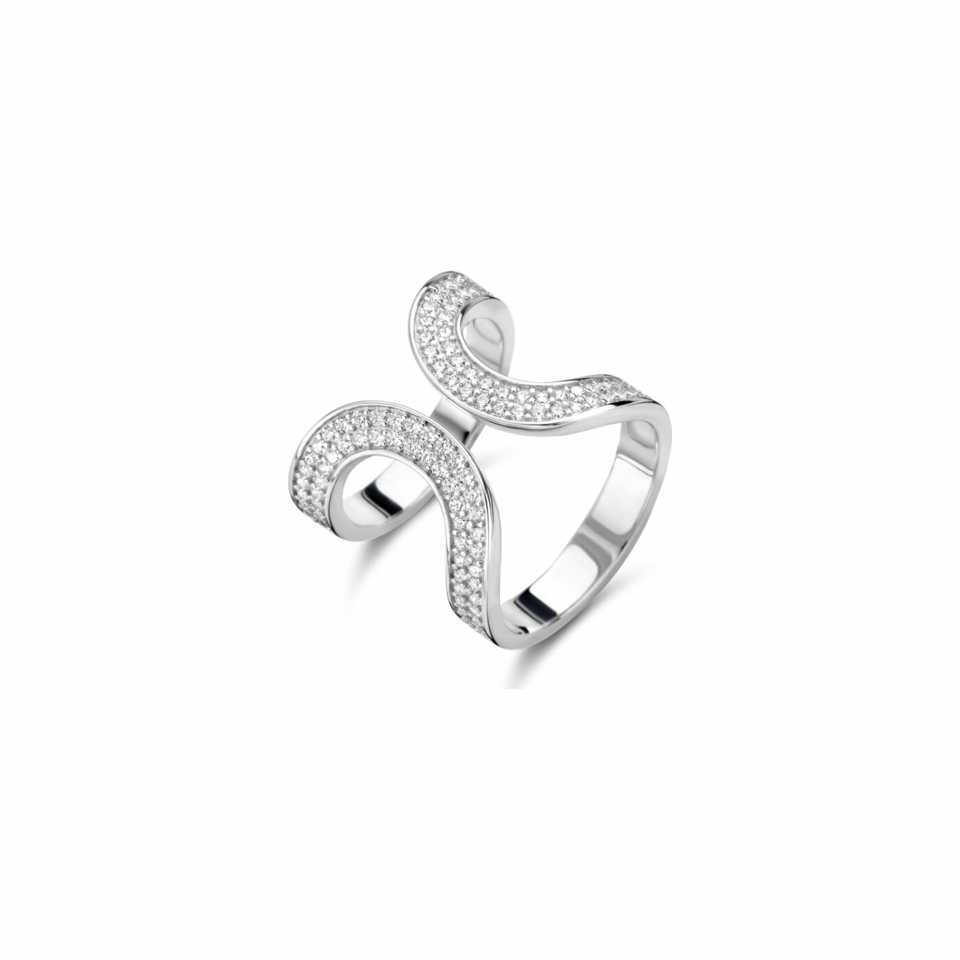 Bague Naiomy Silver en argent et oxyde de zirconium