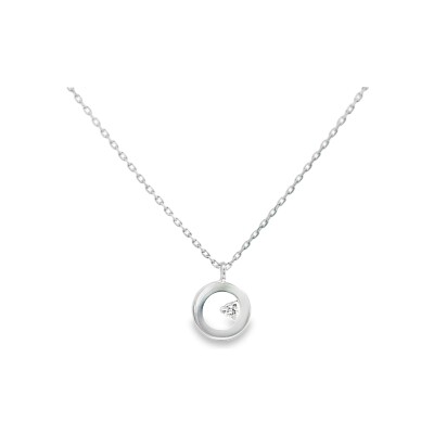 Collier Clozeau en or blanc et diamant