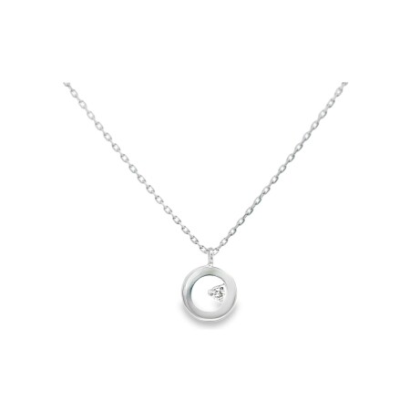 Collier Clozeau en or blanc et diamant