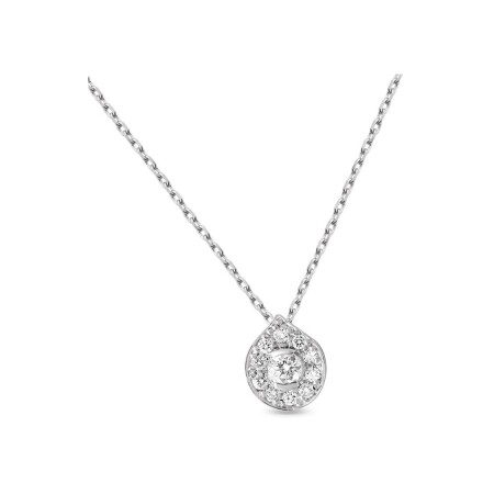 Collier Clozeau en or blanc et diamants