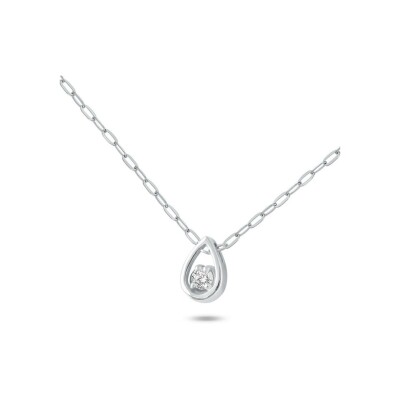 Collier Clozeau en or blanc et diamants