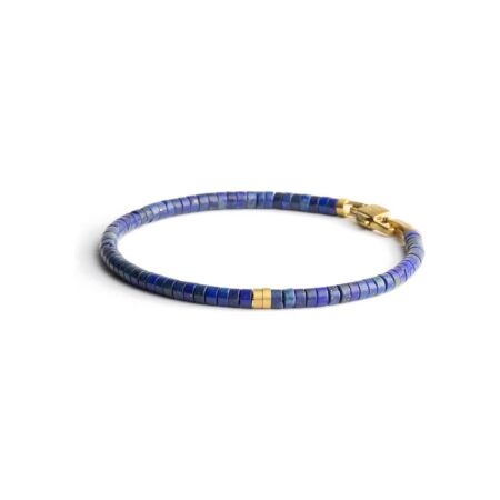 Bracelet Gemini Classics en acier et lapis lazuli