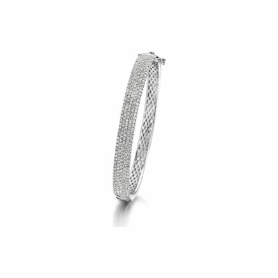 Bracelet esclave Naiomy Silver en argent