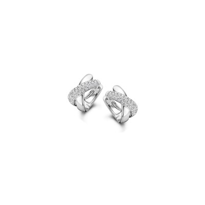 Boucles d'oreilles Naiomy Silver en argent