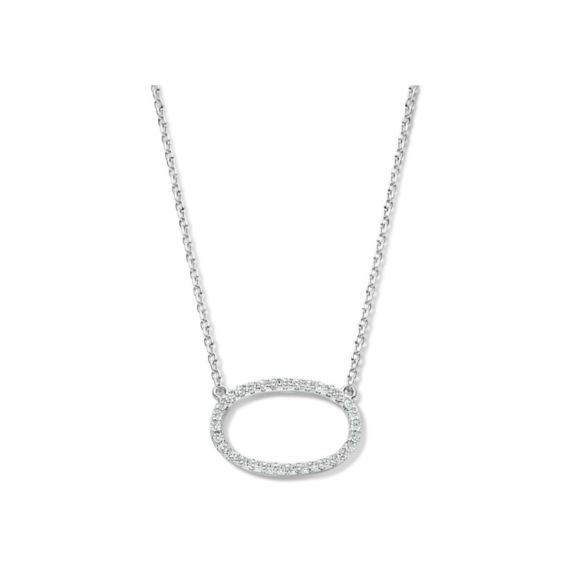 Collier Naiomy Silver en argent et oxydes de zirconium