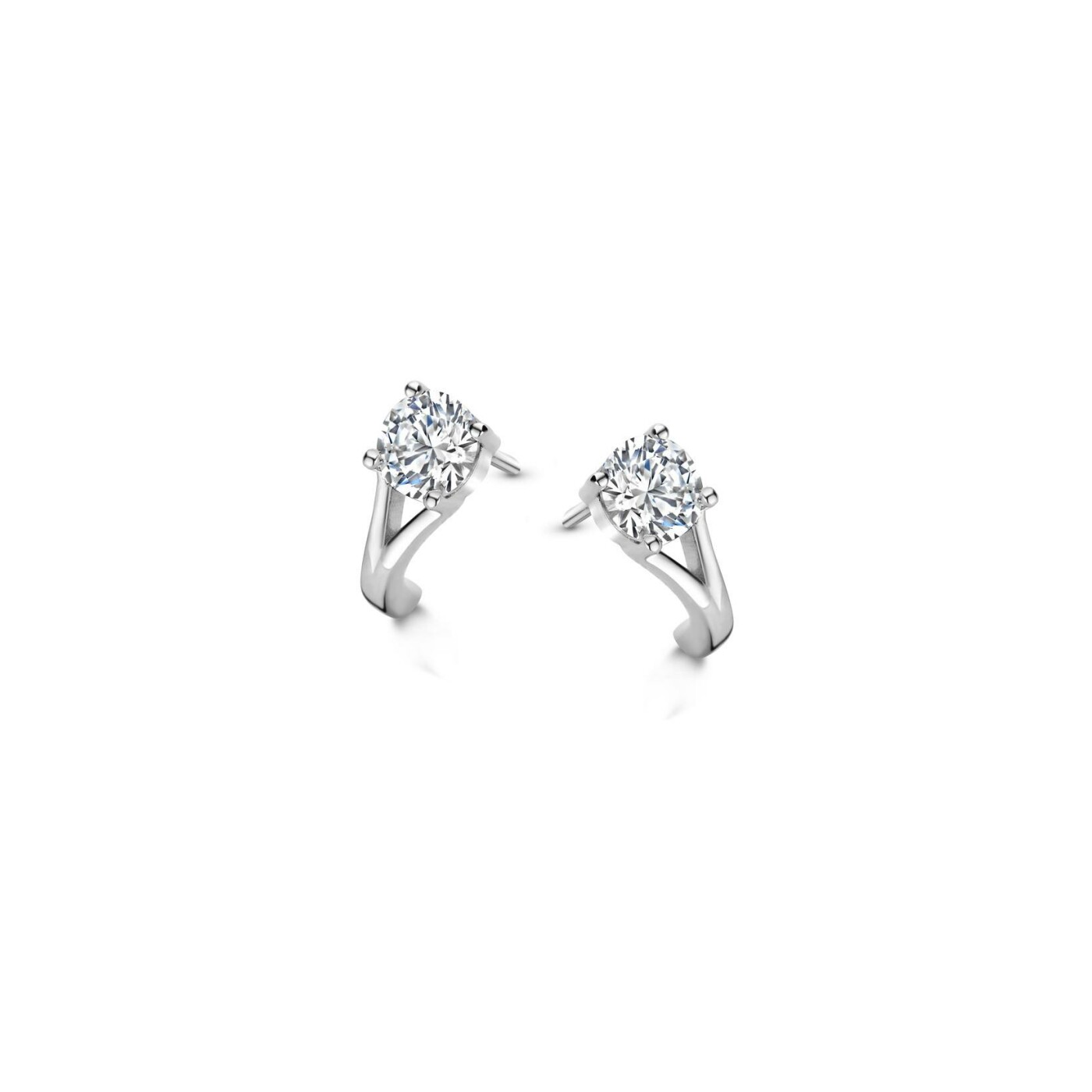 Boucles d'oreilles Naiomy Silver en argent