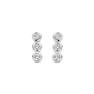 Boucles d'oreilles Naiomy Silver en argent