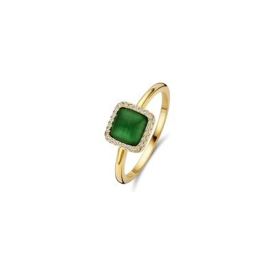 Bague Naiomy Silver en argent plaqué or jaune