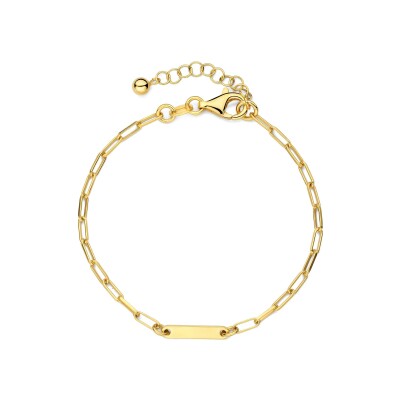 Bracelet Naiomy Silver en argent plaqué or jaune