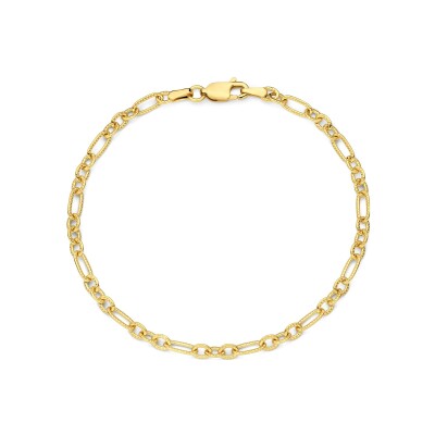 Bracelet Naiomy Silver en argent plaqué or jaune