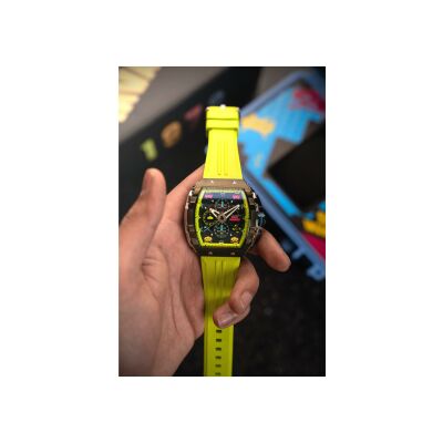 Montre Nubeo  Magellan Chronograph Space Invaders Limited Edition NB-6024-SI-05