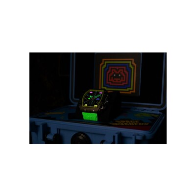 Montre Nubeo Magellan Chronograph Space Invaders Limited Edition NB-6024-SI-05