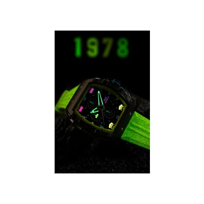 Montre Nubeo Magellan Chronograph Space Invaders Limited Edition NB-6024-SI-05