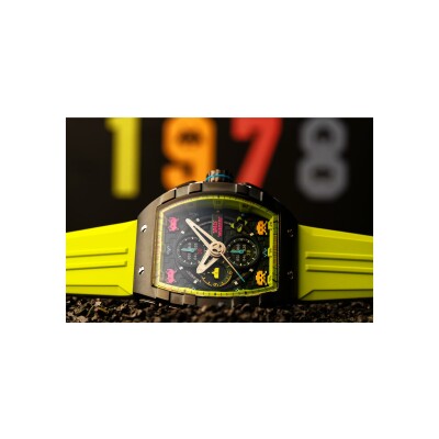 Montre Nubeo Magellan Chronograph Space Invaders Limited Edition NB-6024-SI-05