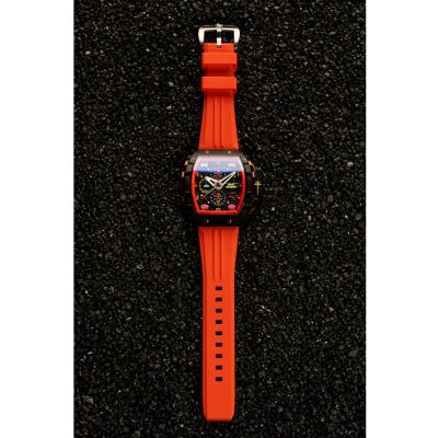 Montre Nubeo Magellan Chronograph Space Invaders Limited Edition NB-6024-SI-06