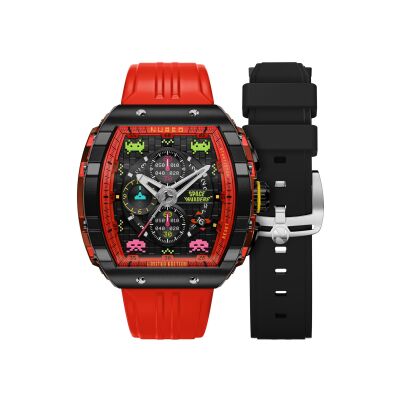 Montre Nubeo  Magellan Chronograph Space Invaders Limited Edition NB-6024-SI-06