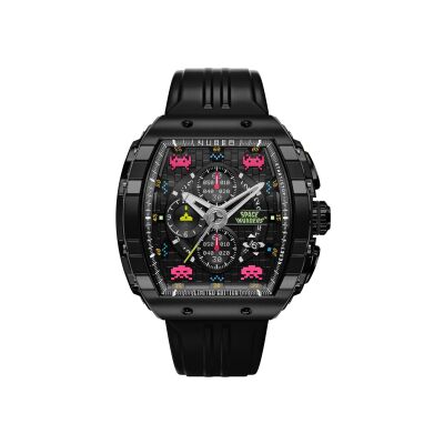 Montre Nubeo  Magellan Chronograph Space Invaders Limited Edition NB-6024-SI-08
