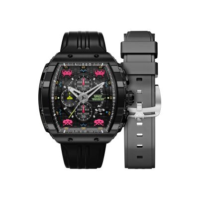 Montre Nubeo  Magellan Chronograph Space Invaders Limited Edition NB-6024-SI-08