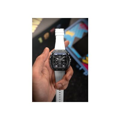 Montre Nubeo  Magellan Chronograph Space Invaders Limited Edition NB-6024-SI-09